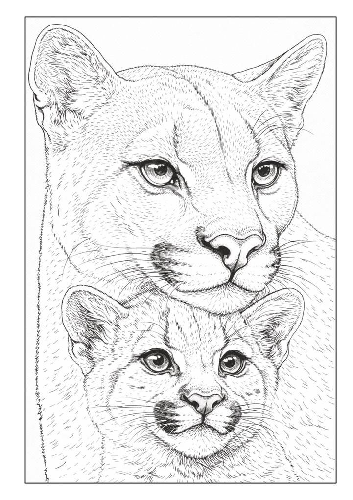 Weitere Ansicht: Wunderschöne Tierwelt Malbuch für Kinder ab 8 Jahren mit 50 schönen Ausmalmotiven | Josef Mickey Müller