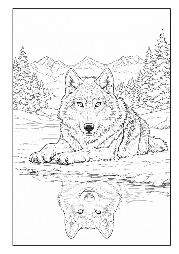 Weitere Ansicht: Wunderschöne Tierwelt Malbuch für Kinder ab 8 Jahren mit 50 schönen Ausmalmotiven | Josef Mickey Müller