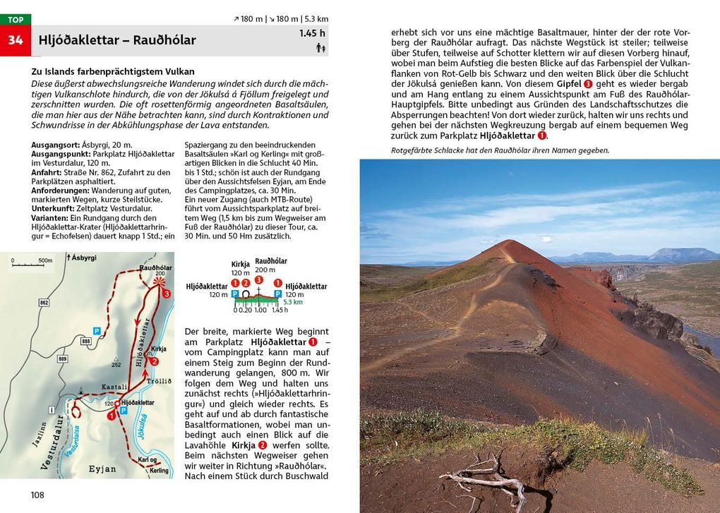 Weitere Ansicht: ROTHER Wanderführer Island. 66 Touren auf der Insel aus Feuer und Eis - zu Wasserfällen, Gletschern und Vulkanen | Christian Handl, Gabriele Handl