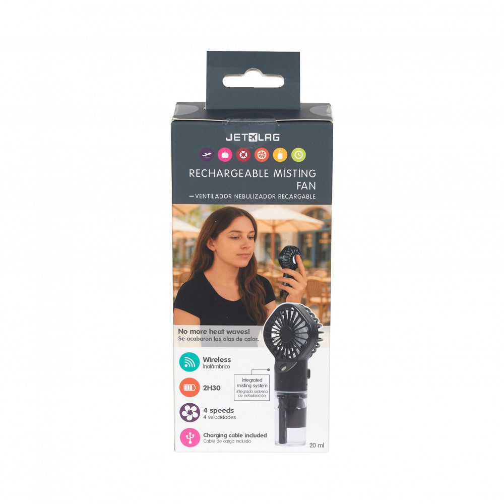 Weitere Ansicht: wiederaufladbarer Nebelventilator