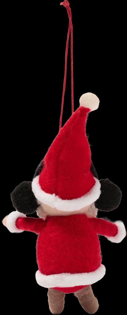 Weitere Ansicht: Filzfigur Weihnachtsmann / Rock 'n' Roll Santa