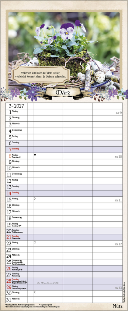 Weitere Ansicht: Planer für Rentner 2027