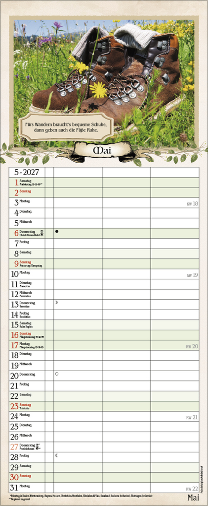 Weitere Ansicht: Planer für Rentner 2027