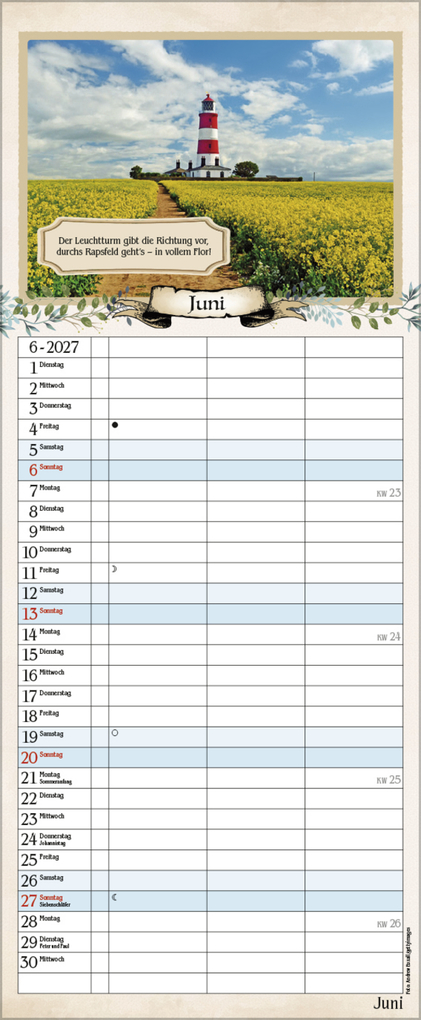 Weitere Ansicht: Planer für Rentner 2027
