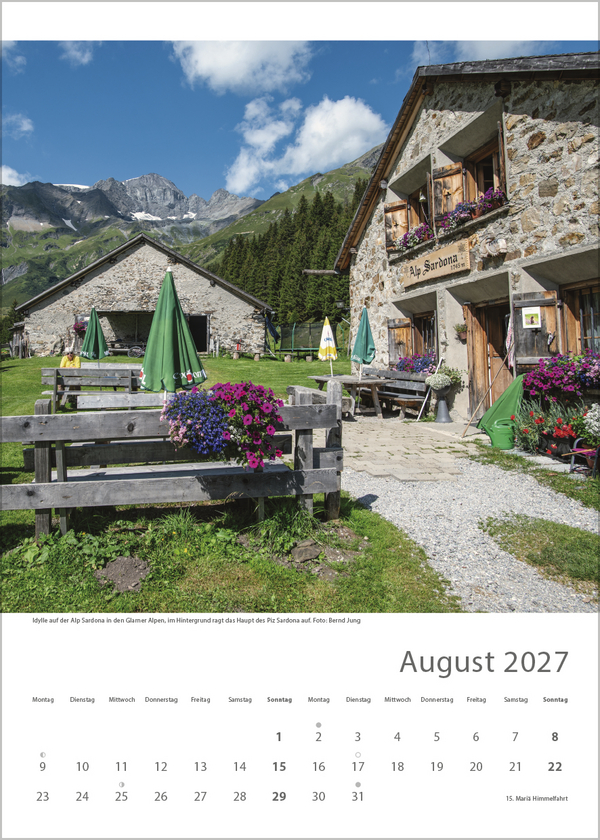 Weitere Ansicht: Hütten unserer Alpen 2027