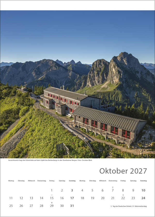 Weitere Ansicht: Hütten unserer Alpen 2027