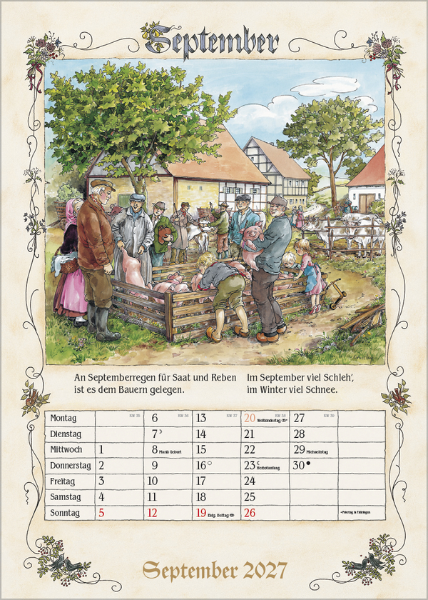 Weitere Ansicht: Bauernkalender 2027