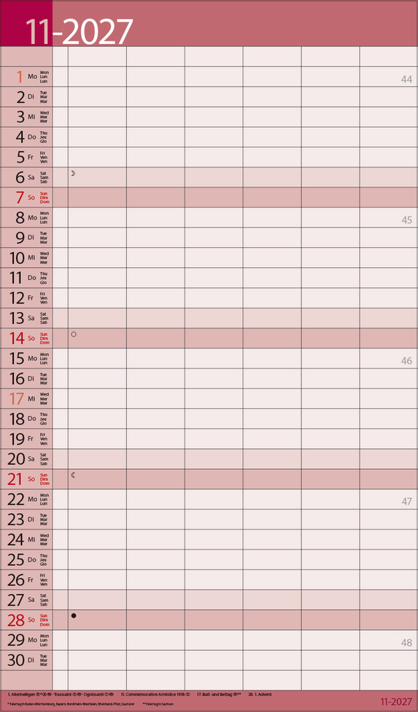 Weitere Ansicht: XL Family Timer 2027