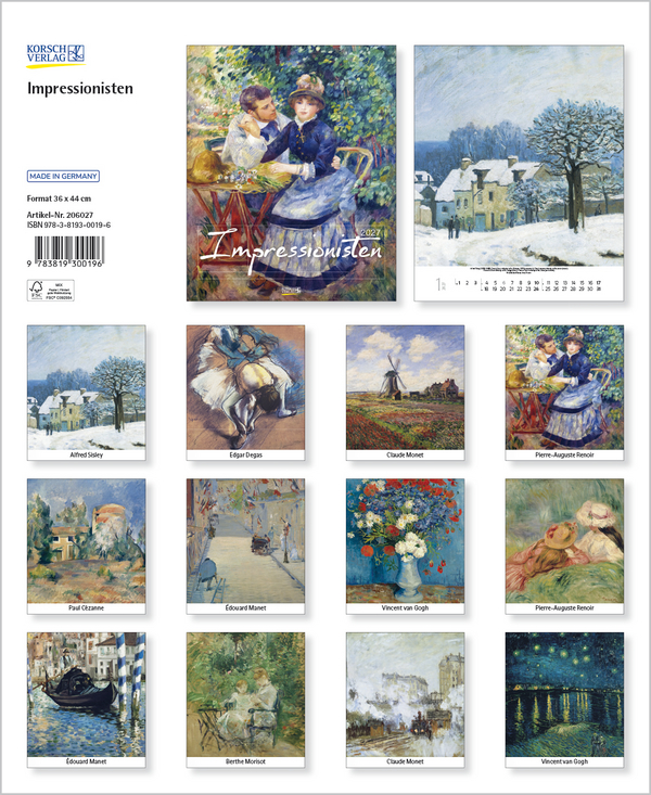 Weitere Ansicht: Impressionisten 2027