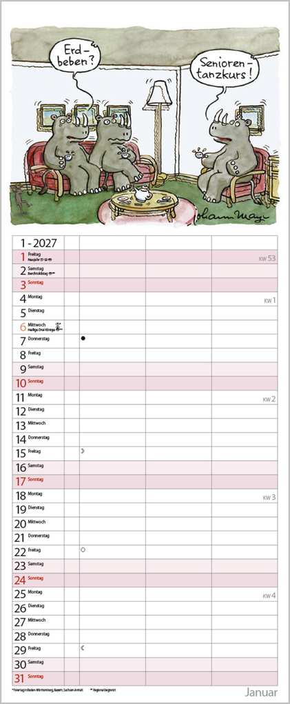 Weitere Ansicht: Planer für den (Un-)Ruhestand 2027