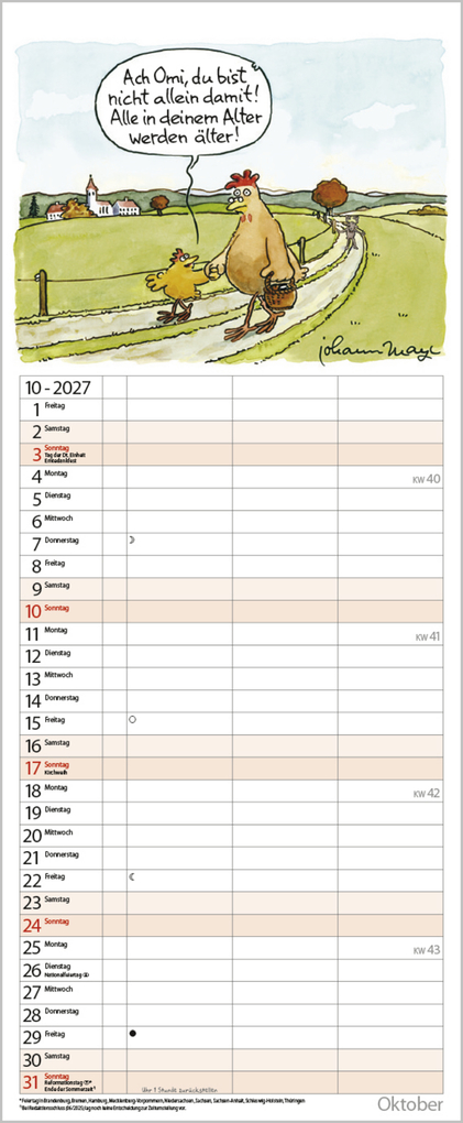 Weitere Ansicht: Planer für den (Un-)Ruhestand 2027