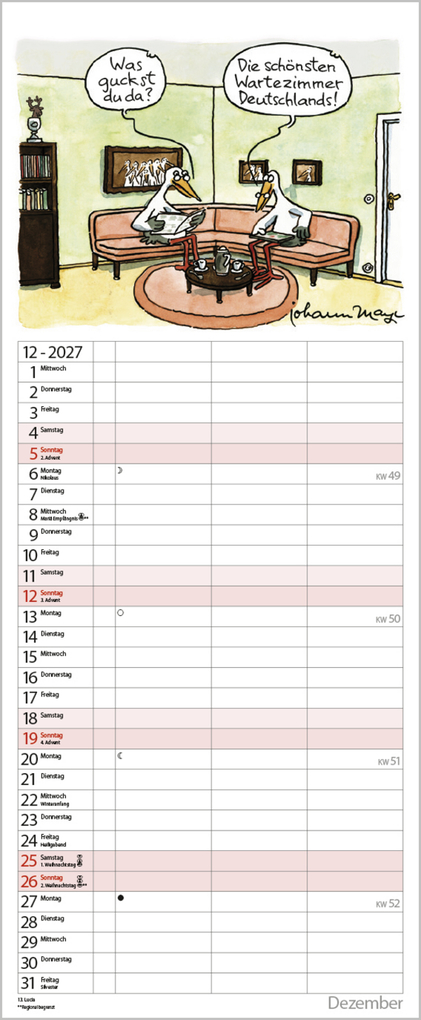 Weitere Ansicht: Planer für den (Un-)Ruhestand 2027