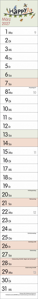 Weitere Ansicht: Streifenplaner Collect Moments 2027