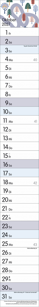 Weitere Ansicht: Streifenplaner Collect Moments 2027