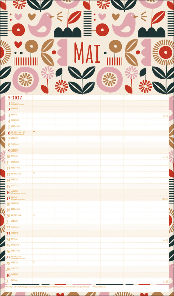 Weitere Ansicht: Familienplaner Recyclingpapier 2027