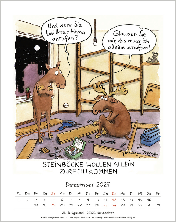 Weitere Ansicht: Steinbock 2027