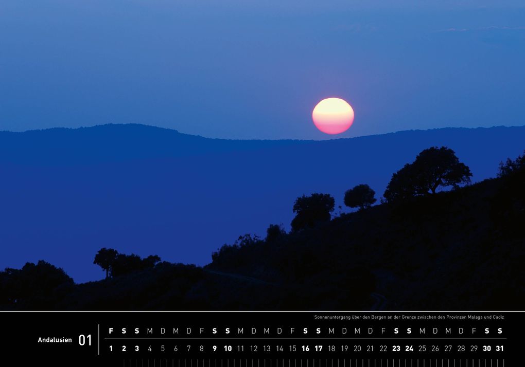 Weitere Ansicht: Andalusien Premiumkalender 2027