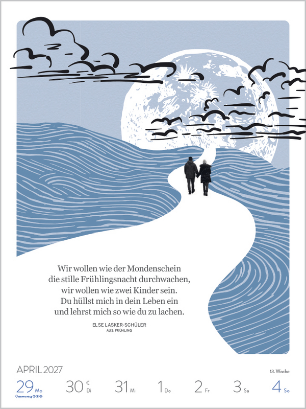 Weitere Ansicht: Literaturkalender 2027