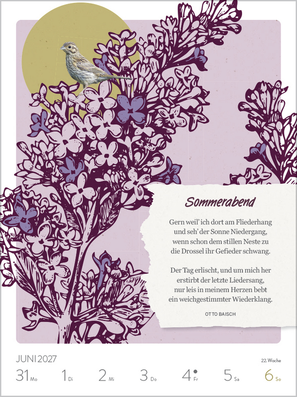 Weitere Ansicht: Literaturkalender 2027