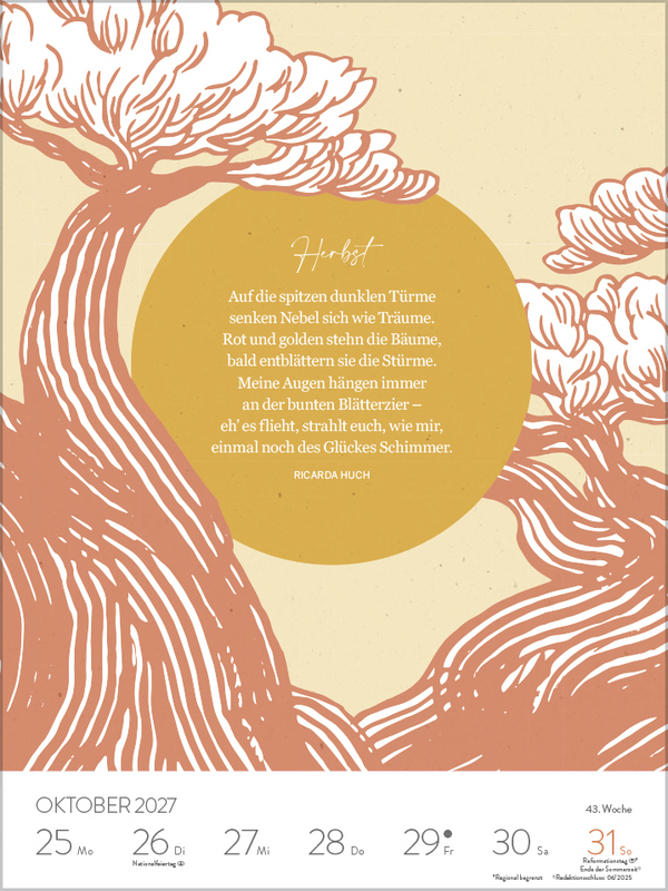 Weitere Ansicht: Literaturkalender 2027