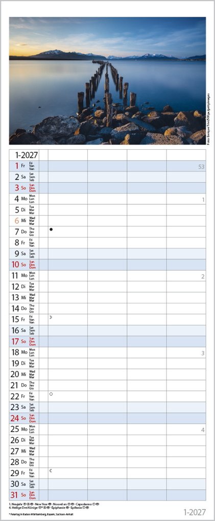 Weitere Ansicht: Familienplaner Maritim 2027
