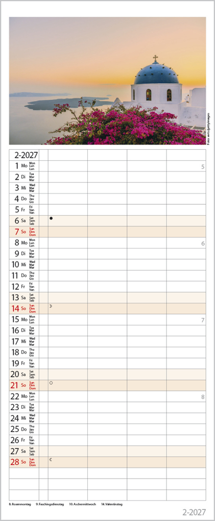 Weitere Ansicht: Familienplaner Maritim 2027