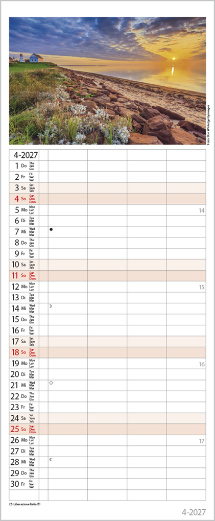 Weitere Ansicht: Familienplaner Maritim 2027