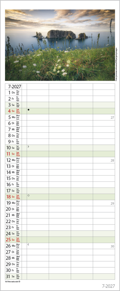 Weitere Ansicht: Familienplaner Maritim 2027