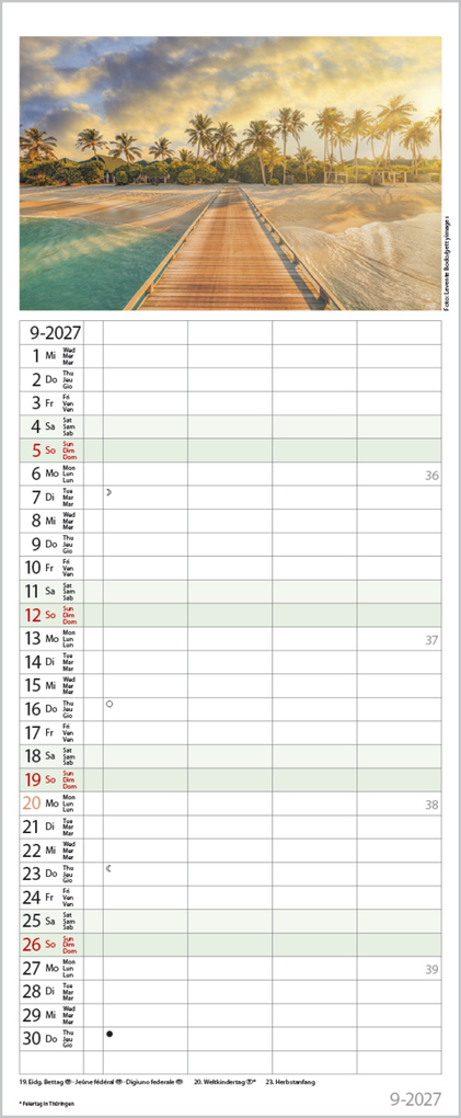 Weitere Ansicht: Familienplaner Maritim 2027