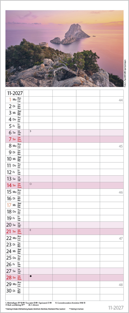 Weitere Ansicht: Familienplaner Maritim 2027
