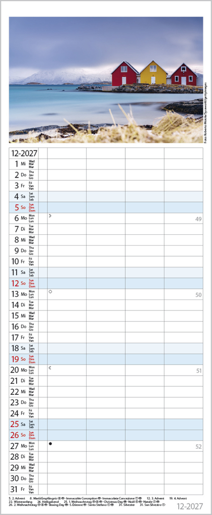Weitere Ansicht: Familienplaner Maritim 2027