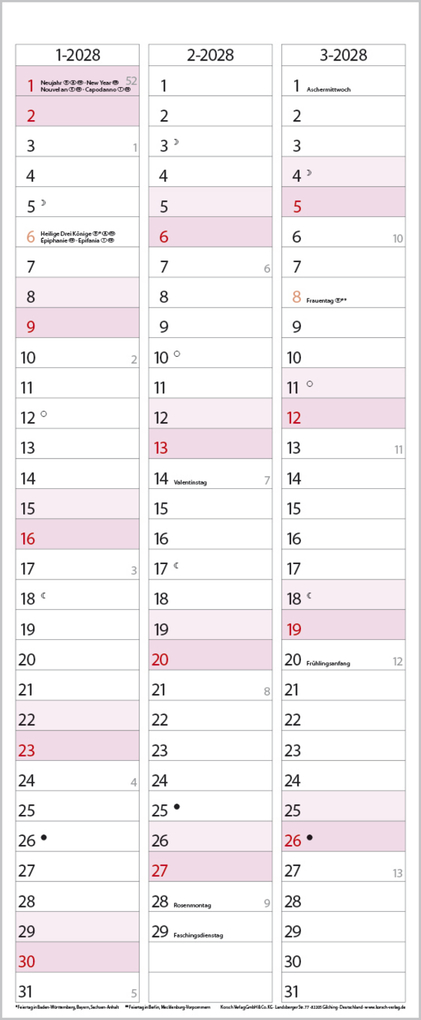 Weitere Ansicht: Familienplaner Maritim 2027