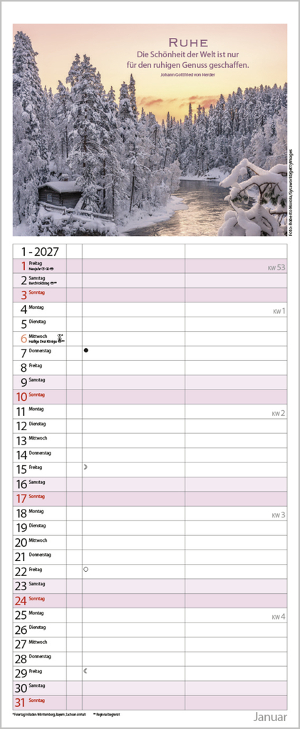 Weitere Ansicht: Planer für die besten Jahre 2027