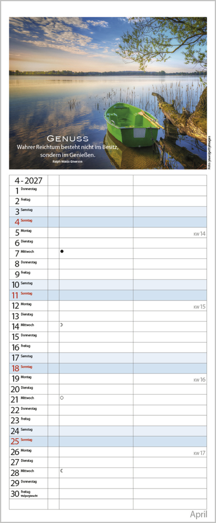 Weitere Ansicht: Planer für die besten Jahre 2027