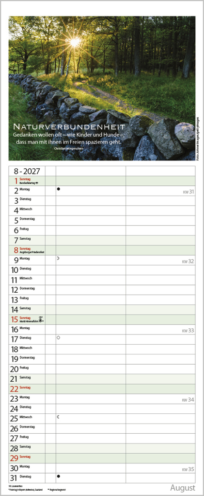Weitere Ansicht: Planer für die besten Jahre 2027