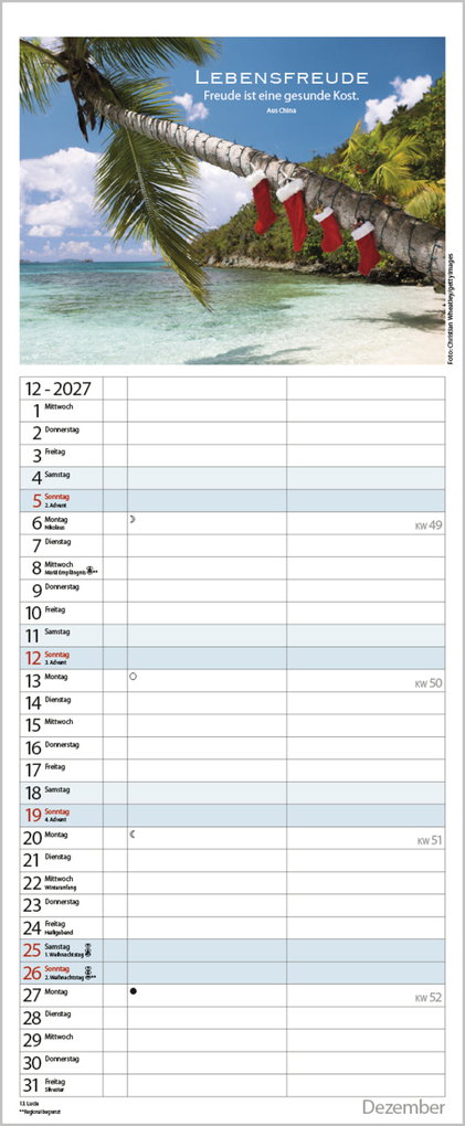 Weitere Ansicht: Planer für die besten Jahre 2027