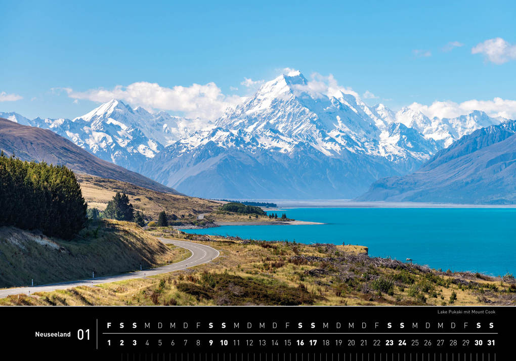 Weitere Ansicht: Neuseeland Premiumkalender 2027