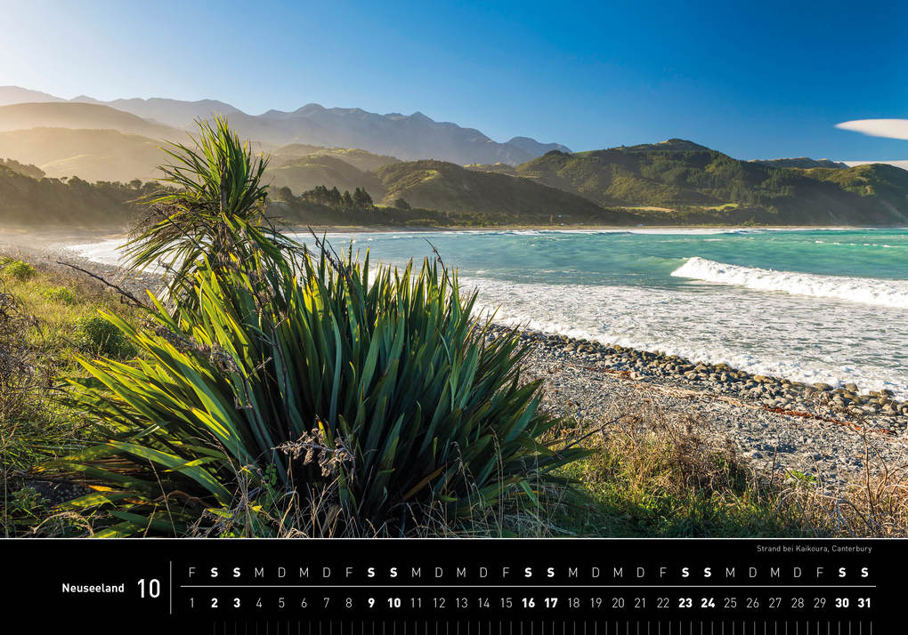 Weitere Ansicht: Neuseeland Premiumkalender 2027