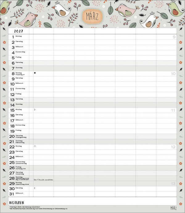 Weitere Ansicht: Multiplaner - Gute Laune 2027