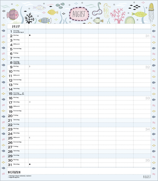 Weitere Ansicht: Multiplaner - Gute Laune 2027
