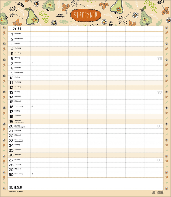 Weitere Ansicht: Multiplaner - Gute Laune 2027