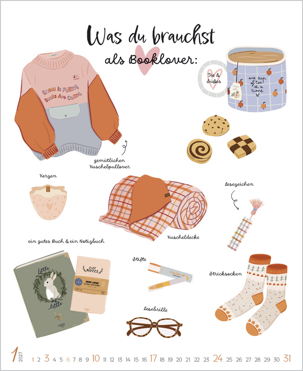 Weitere Ansicht: Booklover 2027