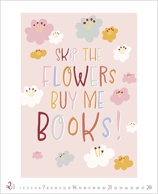 Weitere Ansicht: Booklover 2027