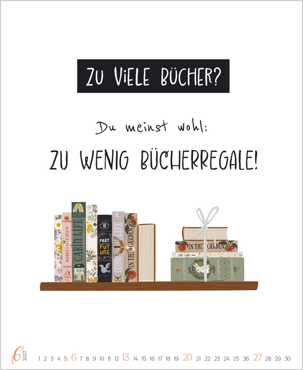 Weitere Ansicht: Booklover 2027