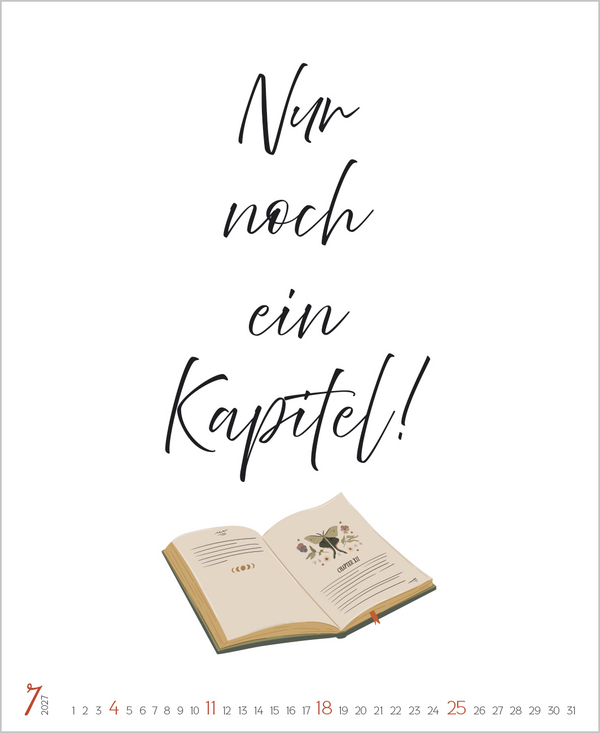 Weitere Ansicht: Booklover 2027