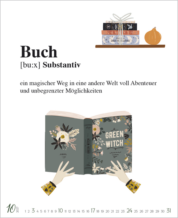 Weitere Ansicht: Booklover 2027