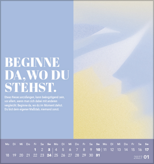 Weitere Ansicht: Zeit für mich 2027