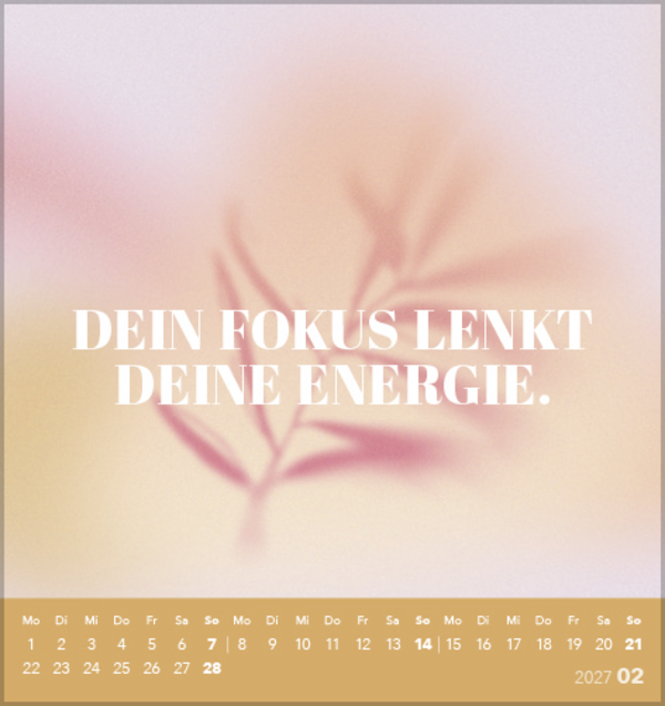 Weitere Ansicht: Zeit für mich 2027