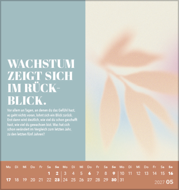 Weitere Ansicht: Zeit für mich 2027