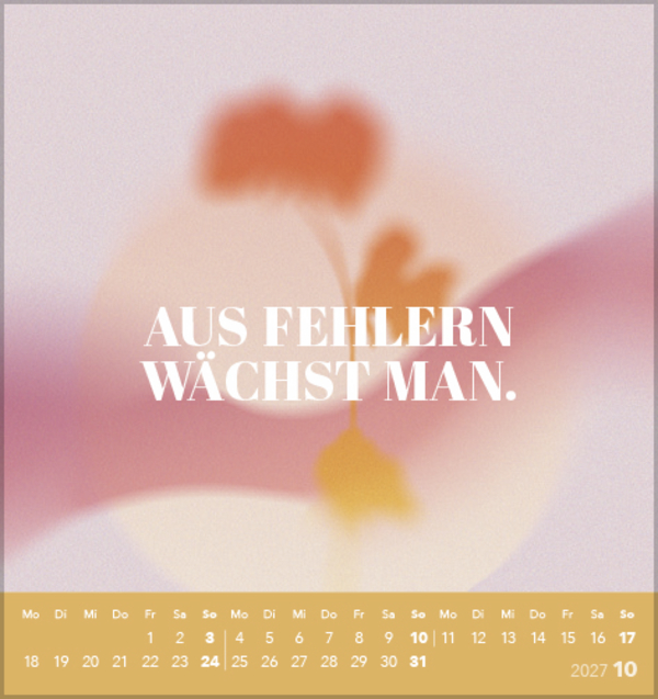 Weitere Ansicht: Zeit für mich 2027